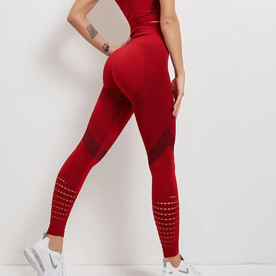 Elastiske yogabukser for kvinner