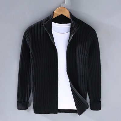 Ruben™ | Uformell cardigan med glidelås