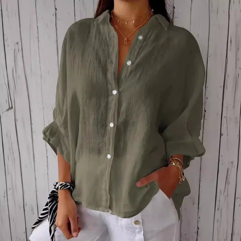 Uformell vintage-bluse