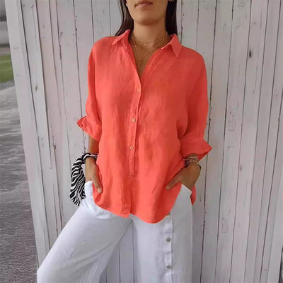 Uformell vintage-bluse
