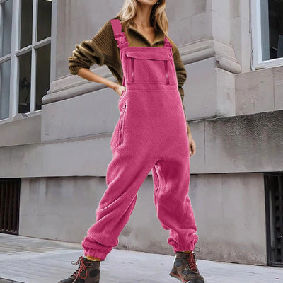 Varm jumpsuit for kvinner casual jumpsuit