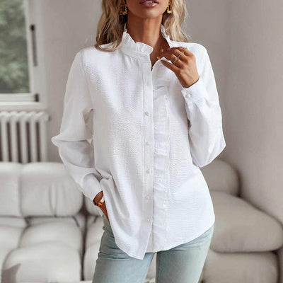 Elegant langermet bluse